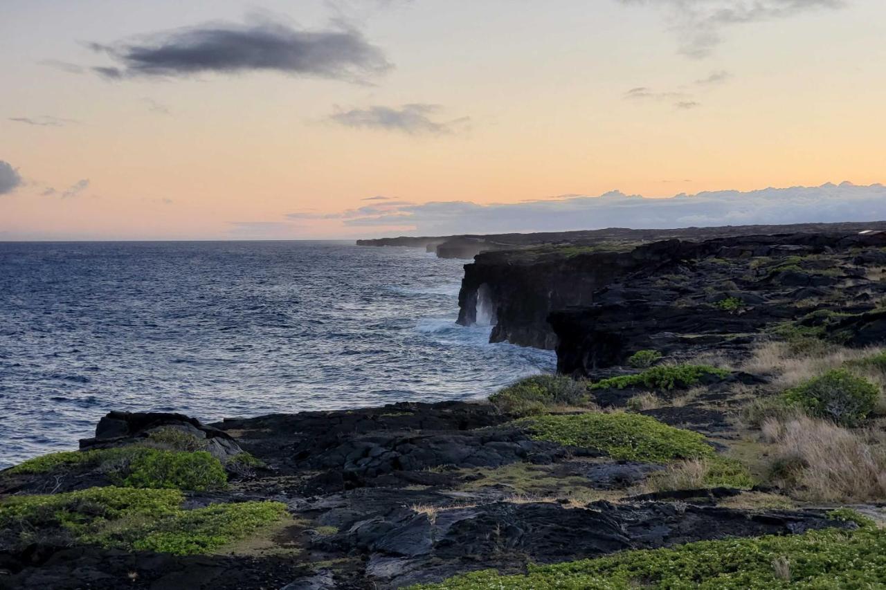The Aloha Green House Retreat With Ocean Views! Naalehu Εξωτερικό φωτογραφία