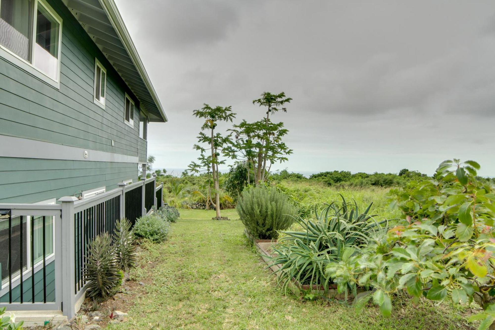 The Aloha Green House Retreat With Ocean Views! Naalehu Εξωτερικό φωτογραφία